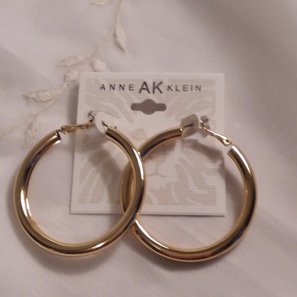 Anne Klein Jewelry - Anne Klien Hoop Piearced Earrings